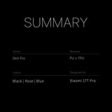 Dux Ducis Xiaomi 17T Pro Fodral Skin Pro Series Blå