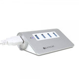 Satechi USB 3.0 Hubb av aluminium 4 portar Silver