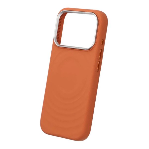 iPhone 17 Pro Max Skal Silikon MagSafe Orange
