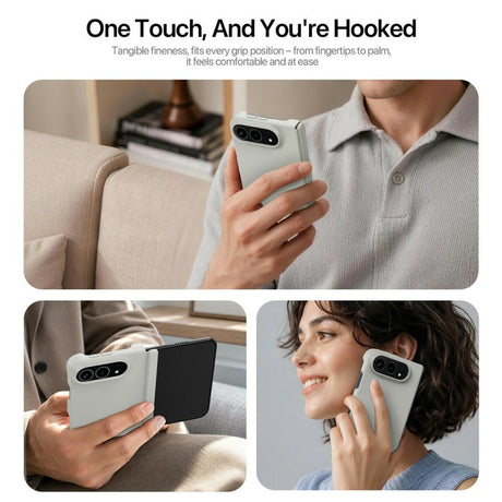 Dux Ducis iPhone Duo Skal Piel Series MagSafe Beige