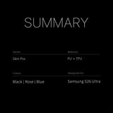Dux Ducis Samsung Galaxy S26 Ultra Fodral Skin Pro Series Blå