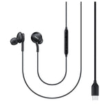 Samsung Original AKG Trådade Hörlurar med USB-C Kontakt Svart