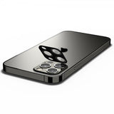 Spigen iPhone 12 Pro Kameraskydd GLAS.tR Optik 2-pack Svart