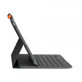 Logitech iPad 10.2 (gen 7/8/9) Fodral med Tangentbord Slim Folio Nordic Grå