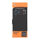 iPhone 17 Pro Max Fodral med Kortfack Stativfunktion Svart