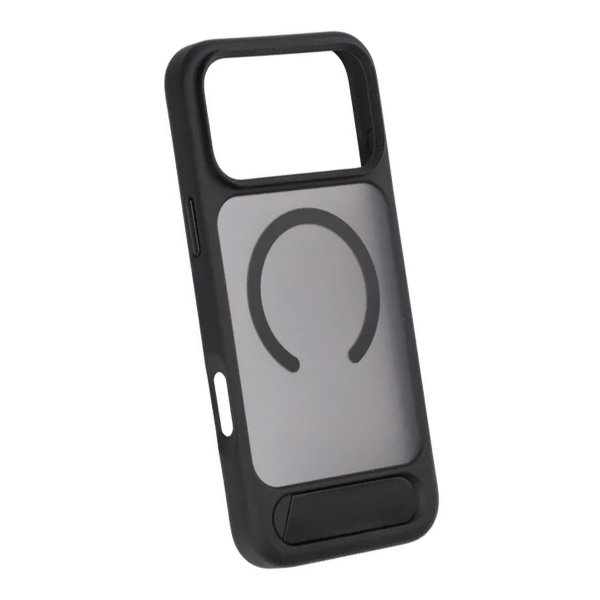 Rvelon iPhone 17 Pro Skal med Stativ MagSafe Svart