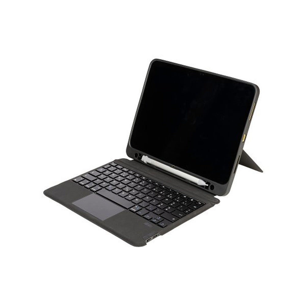 Tucano iPad 10.9 (gen 10)/iPad 11 (A16) Fodral med Tangentbord Tasto Svart