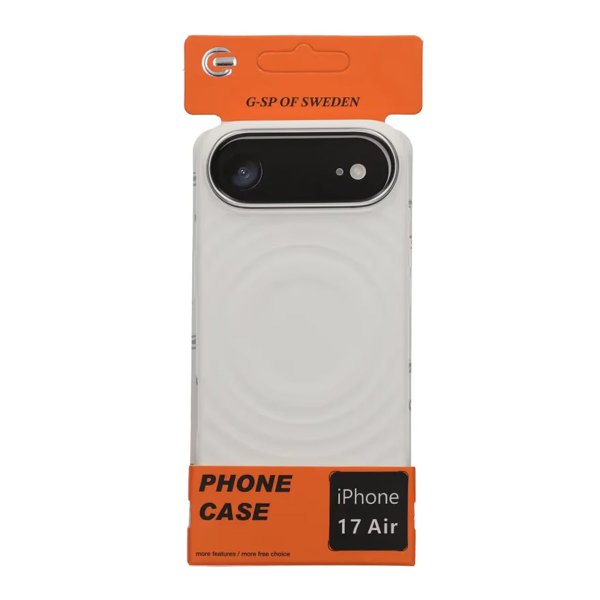 iPhone Air Skal Silikon MagSafe Vit
