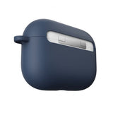 KeyBudz AirPods Pro Skal PodSkinz HyBridShell Series Keychain Case Midnattsblå