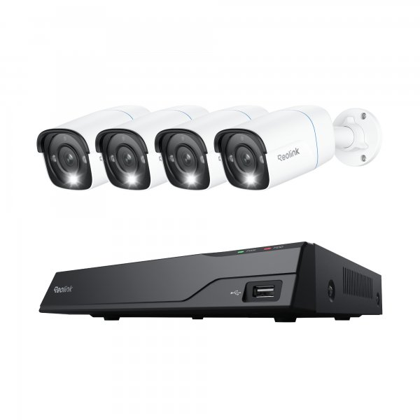 Reolink NVS8-8MB4 4K UHD-säkerhetssystem 8-kanals NVR