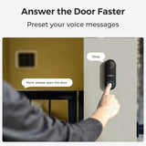 Reolink Video Doorbell PoE (D340P) Videodörrklocka Smart 2K