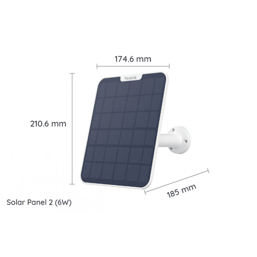 Reolink Solar Panel 2 6W Vit