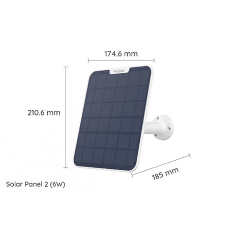 Reolink Solar Panel 2 6W Vit