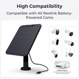 Reolink Solar Panel 2 6W Svart