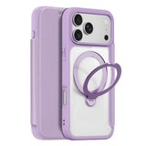 Dux Ducis iPhone 17 Pro Max/18 Pro Max Fodral Skin X Pro Series Kickstand MagSafe Lila