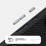 ABEEL Google Pixel 11 Skal Kolfibertextur MagSafe Svart