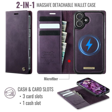 CaseMe iPhone 17 Fodral C49 Series Lila