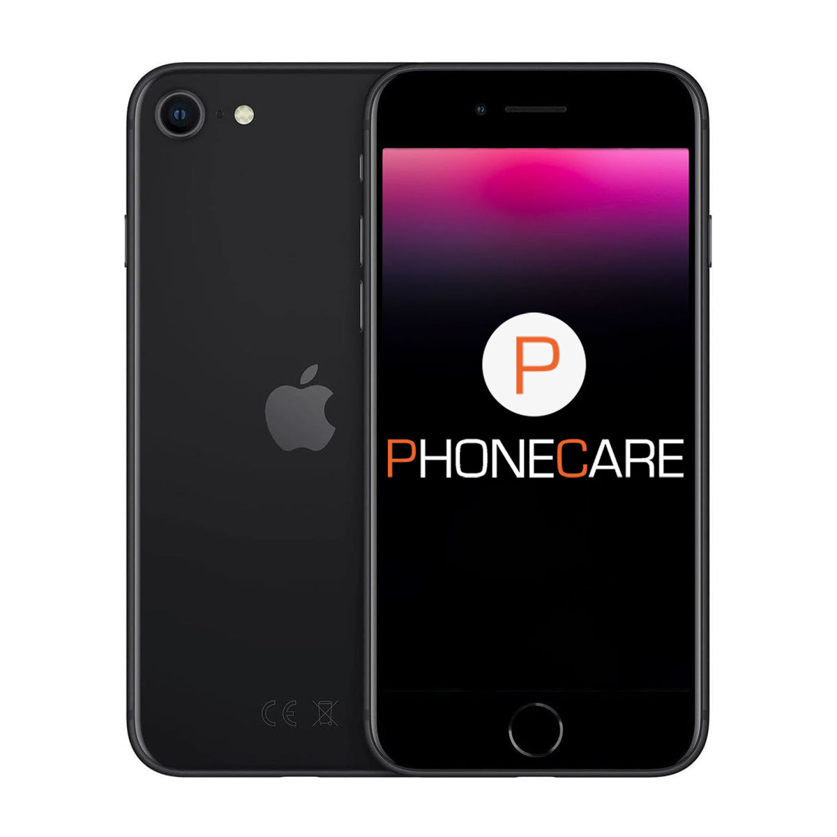 Begagnad iPhone SE 2020 64GB Svart - Använt skick