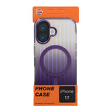 iPhone 17 Skal Korrugerad MagSafe Lila