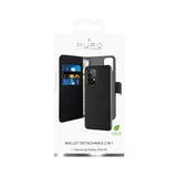 Puro Samsung Galaxy A52/A52s 5G Fodral Wallet Detachable 2 in 1 Svart