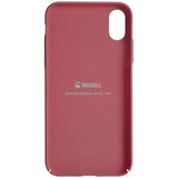 Krusell iPhone X/Xs Skal Sandby Cover Rust