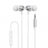 Xqisit Trådade Hörlurar In-Ear Headset 3.5mm Vit