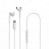 Xqisit Trådade Hörlurar Button Type Headset Lightning Vit