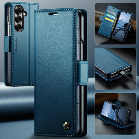 CaseMe Samsung Galaxy Z Fold 8 Ultra Fodral 023 Series Blå