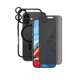 PanzerGlass iPhone 16 3-in-1 Protection Privacy Bundle