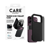 CARE by PanzerGlass iPhone 17 Pro Max/iPhone 18 Pro Max Fodral Tango Wallet MagSafe Svart