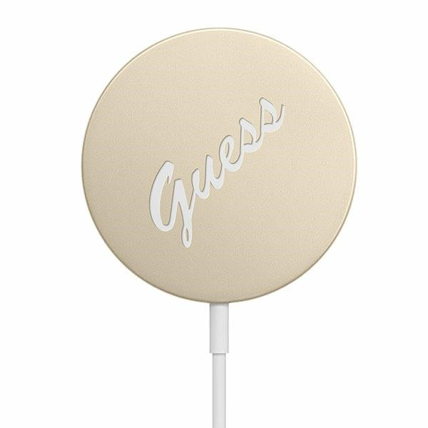 Guess Trådlös Laddare Magnetic Vintage 15W Guld