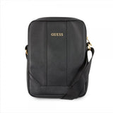 Guess Väska Saffiano Tablet Bag 10 tum Svart