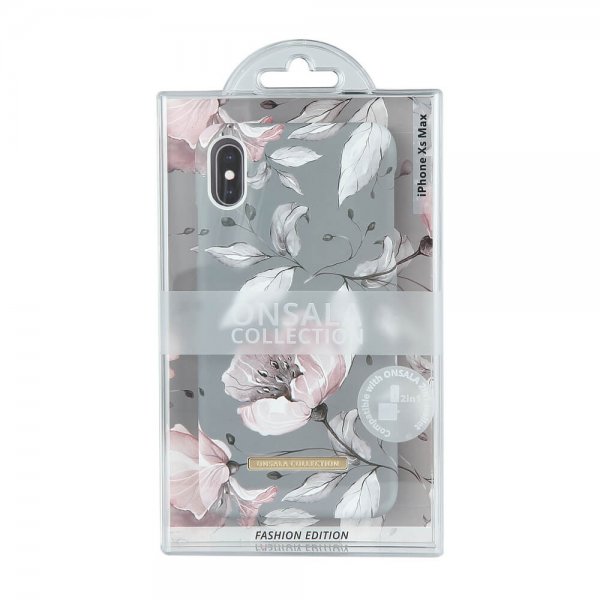 Onsala iPhone Xs Max Skal Fashion Edition Flowerleaves