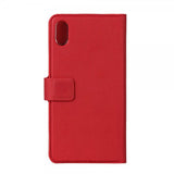 Onsala iPhone Xs Max Fodral Fashion Edition Löstagbart Skal Saffiano Röd