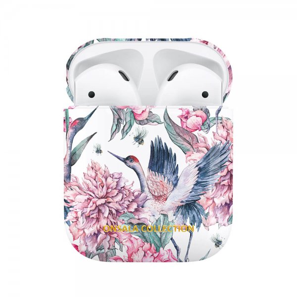 Onsala AirPods 1/2 Skal Fashion Edition Pink Crane
