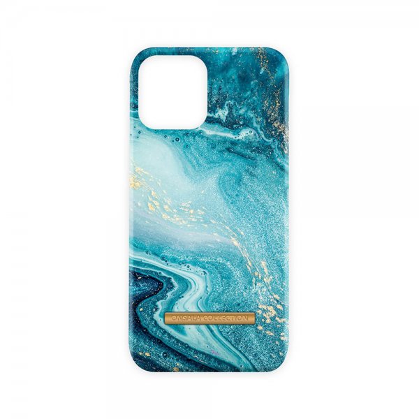 Onsala iPhone 13 Pro Max Skal Fashion Edition Blue Sea Marble