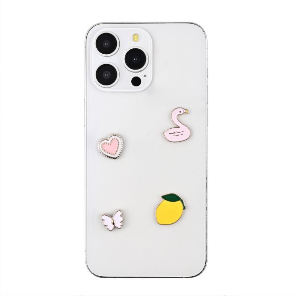 Onsala Pimp Your Phone Charms 4-pack Flamingo