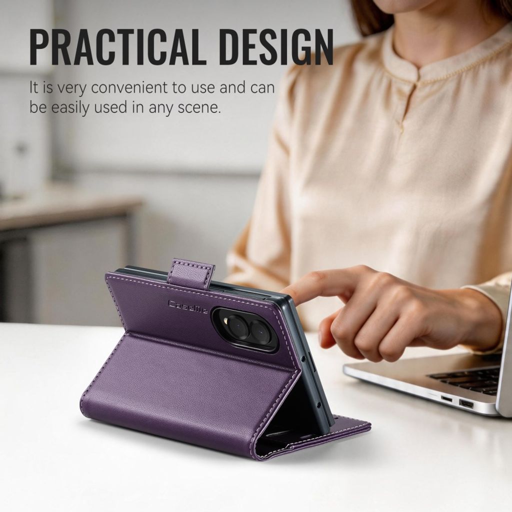 CaseMe Samsung Galaxy Z Fold 8 Fodral 023 Series Lila
