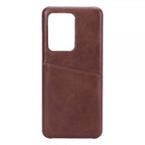 Onsala Samsung Galaxy S20 Ultra Skal med ett Kortfack Brun