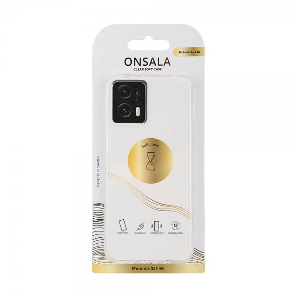 Onsala Motorola Moto G23 Skal Återvunnen TPU Transparent