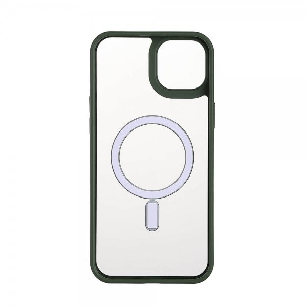 Onsala iPhone 15 Plus Skal Bumper MagSeries Grön