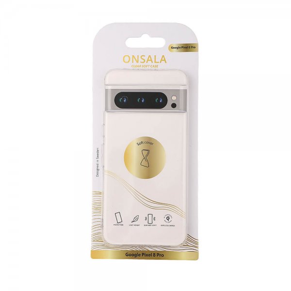 Onsala Google Pixel 8 Pro Skal Transparent TPU Klar