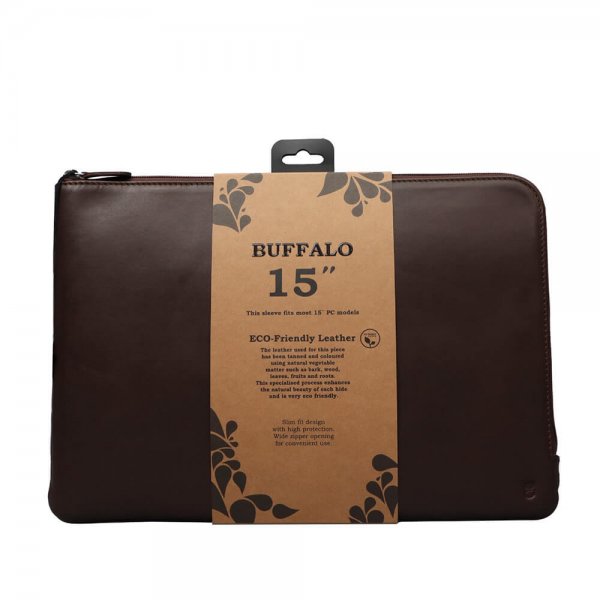 Buffalo Sleeve Laptopfodral 15" Brun
