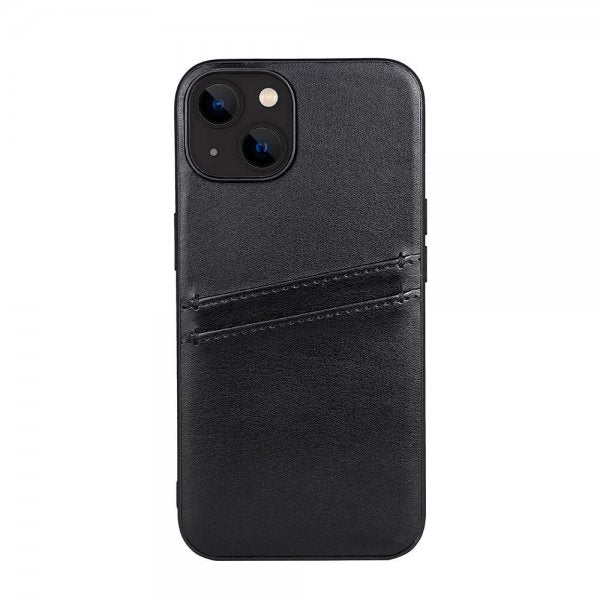 Buffalo iPhone 13/14 Skal Backcover with Card Slots Svart