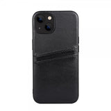 Buffalo iPhone 13/14 Skal Backcover with Card Slots Svart