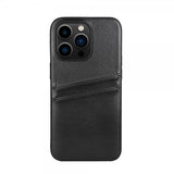 Buffalo iPhone 14 Pro Skal Backcover with Card Slots Svart