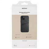 Buffalo iPhone 13 Mini Skal Backcover with Card Slots Svart