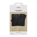 Buffalo Samsung Galaxy S23 Fodral 2-in-1 Detachable Wallet Svart