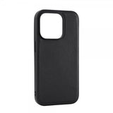 Buffalo iPhone 15 Pro Skal Äkta läder MagSeries Svart