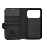 Buffalo iPhone 17 Pro Max/iPhone 18 Pro Max Fodral 2-in-1 Detachable Wallet Svart
